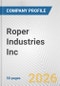Roper Industries Inc. Fundamental Company Report Including Financial, SWOT, Competitors and Industry Analysis - Product Thumbnail Image