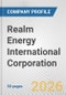Realm Energy International Corporation Fundamental Company Report Including Financial, SWOT, Competitors and Industry Analysis - Product Thumbnail Image