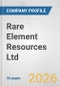Rare Element Resources Ltd. Fundamental Company Report Including Financial, SWOT, Competitors and Industry Analysis - Product Thumbnail Image