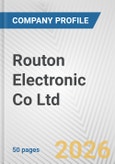 Routon Electronic Co Ltd Fundamental Company Report Including Financial, SWOT, Competitors and Industry Analysis- Product Image