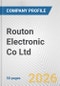 Routon Electronic Co Ltd Fundamental Company Report Including Financial, SWOT, Competitors and Industry Analysis - Product Thumbnail Image