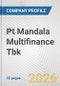 Pt Mandala Multifinance Tbk Fundamental Company Report Including Financial, SWOT, Competitors and Industry Analysis - Product Thumbnail Image
