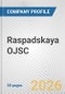 Raspadskaya OJSC Fundamental Company Report Including Financial, SWOT, Competitors and Industry Analysis - Product Thumbnail Image