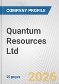 Quantum Resources Ltd. Fundamental Company Report Including Financial, SWOT, Competitors and Industry Analysis- Product Image