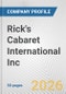 Rick's Cabaret International Inc. Fundamental Company Report Including Financial, SWOT, Competitors and Industry Analysis - Product Thumbnail Image