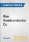 Rim Semiconductor Co. Fundamental Company Report Including Financial, SWOT, Competitors and Industry Analysis - Product Thumbnail Image