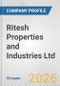 Ritesh Properties and Industries Ltd. Fundamental Company Report Including Financial, SWOT, Competitors and Industry Analysis - Product Thumbnail Image