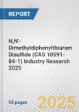 N,N'-Dimethyldiphenylthiuram Disulfide (CAS 10591-84-1) Industry Research 2025: Global and Regional Market Trends 2019-2024 and Forecast to 2029- Product Image