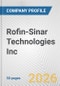 Rofin-Sinar Technologies Inc. Fundamental Company Report Including Financial, SWOT, Competitors and Industry Analysis - Product Thumbnail Image