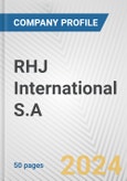 RHJ International S.A. Fundamental Company Report Including Financial, SWOT, Competitors and Industry Analysis- Product Image