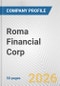 Roma Financial Corp. Fundamental Company Report Including Financial, SWOT, Competitors and Industry Analysis - Product Thumbnail Image