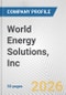 World Energy Solutions, Inc. Fundamental Company Report Including Financial, SWOT, Competitors and Industry Analysis - Product Thumbnail Image