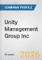 Unity Management Group Inc. Fundamental Company Report Including Financial, SWOT, Competitors and Industry Analysis - Product Thumbnail Image