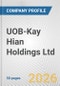 UOB-Kay Hian Holdings Ltd. Fundamental Company Report Including Financial, SWOT, Competitors and Industry Analysis - Product Thumbnail Image