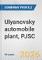 Ulyanovsky automobile plant, PJSC Fundamental Company Report Including Financial, SWOT, Competitors and Industry Analysis - Product Thumbnail Image