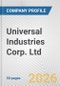 Universal Industries Corp. Ltd. Fundamental Company Report Including Financial, SWOT, Competitors and Industry Analysis - Product Thumbnail Image