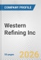 Western Refining Inc. Fundamental Company Report Including Financial, SWOT, Competitors and Industry Analysis - Product Thumbnail Image