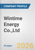 Wintime Energy Co.,Ltd. Fundamental Company Report Including Financial, SWOT, Competitors and Industry Analysis- Product Image