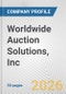 Worldwide Auction Solutions, Inc. Fundamental Company Report Including Financial, SWOT, Competitors and Industry Analysis - Product Thumbnail Image