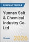 Yunnan Salt & Chemical Industry Co. Ltd Fundamental Company Report Including Financial, SWOT, Competitors and Industry Analysis - Product Thumbnail Image