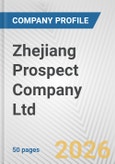 Zhejiang Prospect Company Ltd. Fundamental Company Report Including Financial, SWOT, Competitors and Industry Analysis- Product Image
