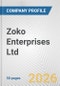 Zoko Enterprises Ltd. Fundamental Company Report Including Financial, SWOT, Competitors and Industry Analysis - Product Thumbnail Image