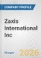 Zaxis International Inc. Fundamental Company Report Including Financial, SWOT, Competitors and Industry Analysis - Product Thumbnail Image