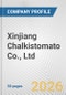 Xinjiang Chalkistomato Co., Ltd. Fundamental Company Report Including Financial, SWOT, Competitors and Industry Analysis - Product Thumbnail Image