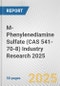 M-Phenylenediamine Sulfate (CAS 541-70-8) Industry Research 2025: Global and Regional Market Trends 2019-2024 and Forecast to 2029 - Product Thumbnail Image