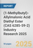 (1-Methylbutyl)-Allylmalonic Acid Diethyl Ester (CAS 6285-59-2) Industry Research 2025: Global and Regional Market Trends 2019-2024 and Forecast to 2029- Product Image