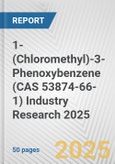 1-(Chloromethyl)-3-Phenoxybenzene (CAS 53874-66-1) Industry Research 2025: Global and Regional Market Trends 2019-2024 and Forecast to 2029- Product Image