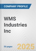 WMS Industries Inc. Fundamental Company Report Including Financial, SWOT, Competitors and Industry Analysis- Product Image