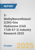 3-Methylbenzothiazol-2(3H)-One Hydrazone (CAS 1128-67-2) Industry Research 2025: Global and Regional Market Trends 2019-2024 and Forecast to 2029- Product Image
