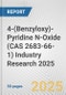 4-(Benzyloxy)-Pyridine N-Oxide (CAS 2683-66-1) Industry Research 2025: Global and Regional Market Trends 2019-2024 and Forecast to 2029 - Product Thumbnail Image