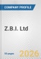 Z.B.I. Ltd. Fundamental Company Report Including Financial, SWOT, Competitors and Industry Analysis - Product Thumbnail Image