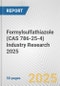 Formylsulfathiazole (CAS 786-25-4) Industry Research 2025: Global and Regional Market Trends 2019-2024 and Forecast to 2029 - Product Thumbnail Image