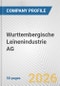 Wurttembergische Leinenindustrie AG Fundamental Company Report Including Financial, SWOT, Competitors and Industry Analysis - Product Thumbnail Image