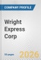 Wright Express Corp. Fundamental Company Report Including Financial, SWOT, Competitors and Industry Analysis - Product Thumbnail Image