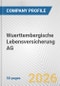 Wuerttembergische Lebensversicherung AG Fundamental Company Report Including Financial, SWOT, Competitors and Industry Analysis - Product Thumbnail Image