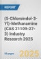 (5-Chloroindol-3-Yl)-Methanamine (CAS 21109-27-3) Industry Research 2025: Global and Regional Market Trends 2019-2024 and Forecast to 2029 - Product Thumbnail Image
