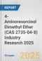 4-Aminoresorcinol Dimethyl Ether (CAS 2735-04-8) Industry Research 2025: Global and Regional Market Trends 2019-2024 and Forecast to 2029 - Product Thumbnail Image