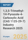 1,3,5-Trimethyl-1H-Pyrazole-4-Carboxylic Acid (CAS 1125-29-7) Industry Research 2025: Global and Regional Market Trends 2019-2024 and Forecast to 2029- Product Image