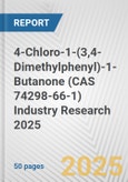 4-Chloro-1-(3,4-Dimethylphenyl)-1-Butanone (CAS 74298-66-1) Industry Research 2025: Global and Regional Market Trends 2019-2024 and Forecast to 2029- Product Image