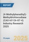 (4-Methylphenethyl)-Methyldichlorosilane (CAS 63126-87-4) Industry Research 2025: Global and Regional Market Trends 2019-2024 and Forecast to 2029 - Product Thumbnail Image