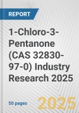 1-Chloro-3-Pentanone (CAS 32830-97-0) Industry Research 2025: Global and Regional Market Trends 2019-2024 and Forecast to 2029- Product Image