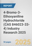 4-Bromo-3-Ethoxyaniline Hydrochloride (CAS 846023-33-4) Industry Research 2025: Global and Regional Market Trends 2019-2024 and Forecast to 2029- Product Image