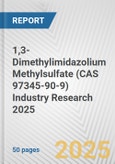 1,3-Dimethylimidazolium Methylsulfate (CAS 97345-90-9) Industry Research 2025: Global and Regional Market Trends 2019-2024 and Forecast to 2029- Product Image