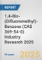 1,4-Bis-(Difluoromethyl)-Benzene (CAS 369-54-0) Industry Research 2025: Global and Regional Market Trends 2019-2024 and Forecast to 2029 - Product Thumbnail Image