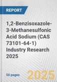 1,2-Benzisoxazole-3-Methanesulfonic Acid Sodium (CAS 73101-64-1) Industry Research 2025: Global and Regional Market Trends 2019-2024 and Forecast to 2029- Product Image