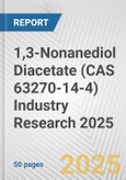 1,3-Nonanediol Diacetate (CAS 63270-14-4) Industry Research 2025: Global and Regional Market Trends 2019-2024 and Forecast to 2029- Product Image